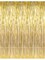 3' x 8' Gold Tinsel Foil Fringe Door Window Curtain Party Decoration